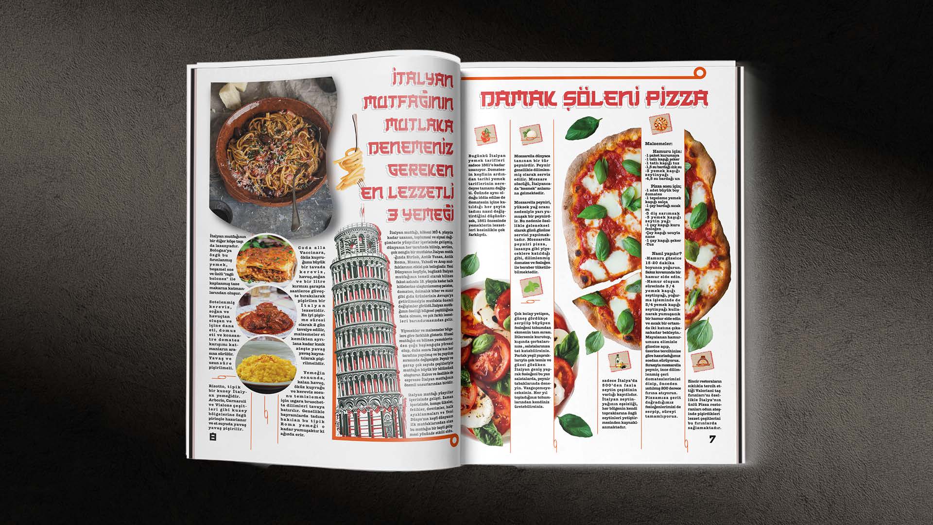 Gastro Dergi — İtalyan Mutfağı Spread
