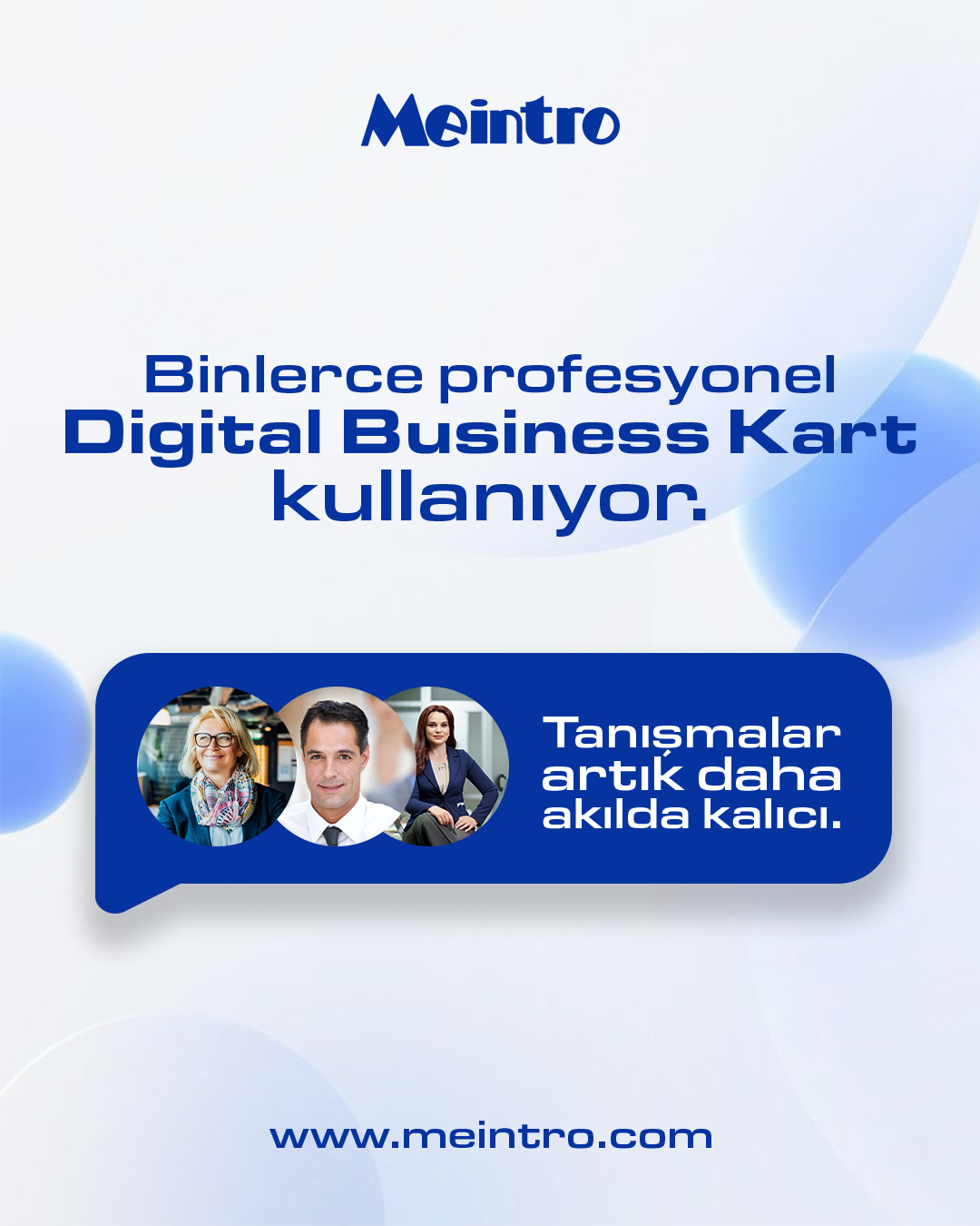 Binlerce Profesyonel Digital Business Kart Kullanıyor