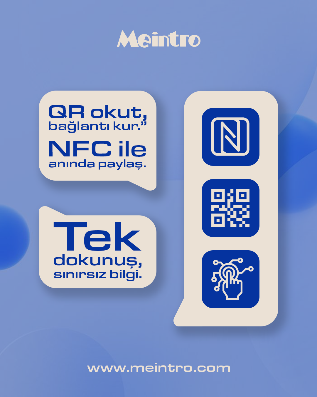 QR Okut, Bağlantı Kur — NFC ile Anında Paylaş