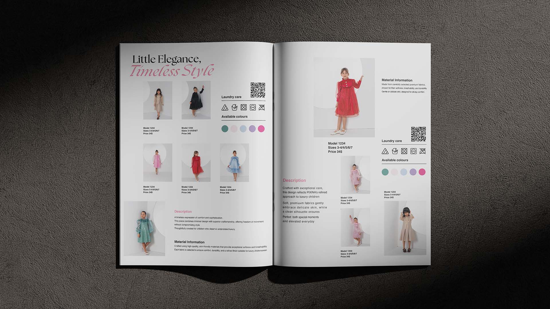 Pixina — Little Elegance, Timeless Style