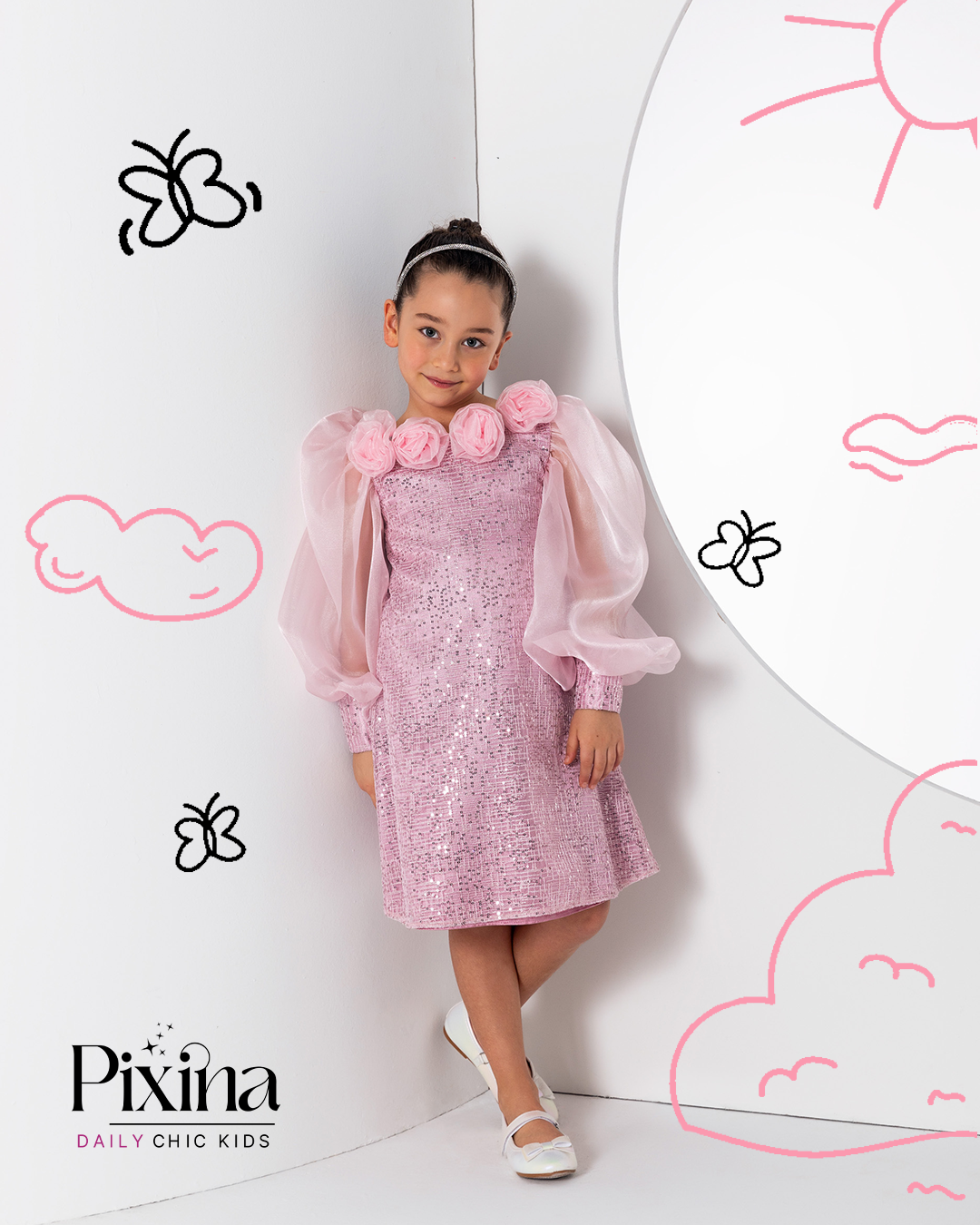 Pink Sequin Dress — Daily Chic